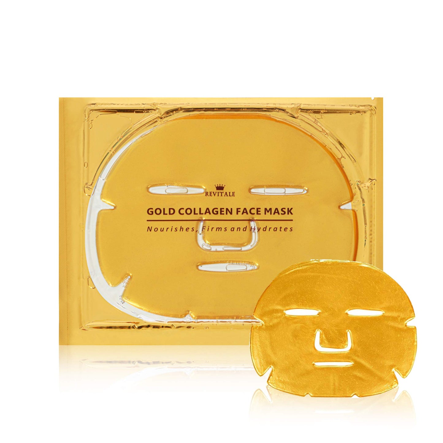 Revitale 24K Gold Face Mask - Enriched with Collagen (3 Pack)