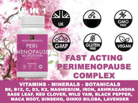 MetaSuperfoods Liposomal Perimenopause Womens 60 Multivitamin Capsules | Vegetarian | High Strength Women’s Vitamins | Menopause Supplement 1 A Day Non GMO