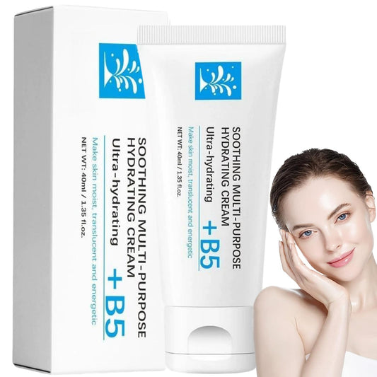 SingHao B5 Skin Bar/rier Repair Cream,B5 Repairing Balm,Vitamin B5 Soothing,Ul/tra Calming Multi-Purpose Soothing Balm,Anti Redness Cream for Face,Multi-Purpose Hydrating Face Cream,Moisturiser Face for Women
