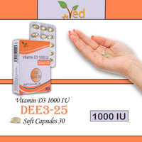 VED Vitamin D3 1000 IU SOFTGEL | 30 Days Supply