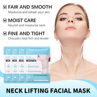 COWANIEE 7pcs V Line Face Lifting Neck Mask