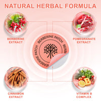 Datival Berberine Patches, Botanical Formula with Berberine, Chromium, 8-Hour Steady Release for Healthy Shape, 30 Patches