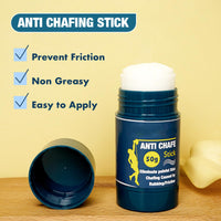CTUBLIAUNX Body Glide Anti-Chafe Balm – Long-Lasting Protection Against Thigh Chafing – Hydrating Waterproof Formula for Sports, Cycling & Running