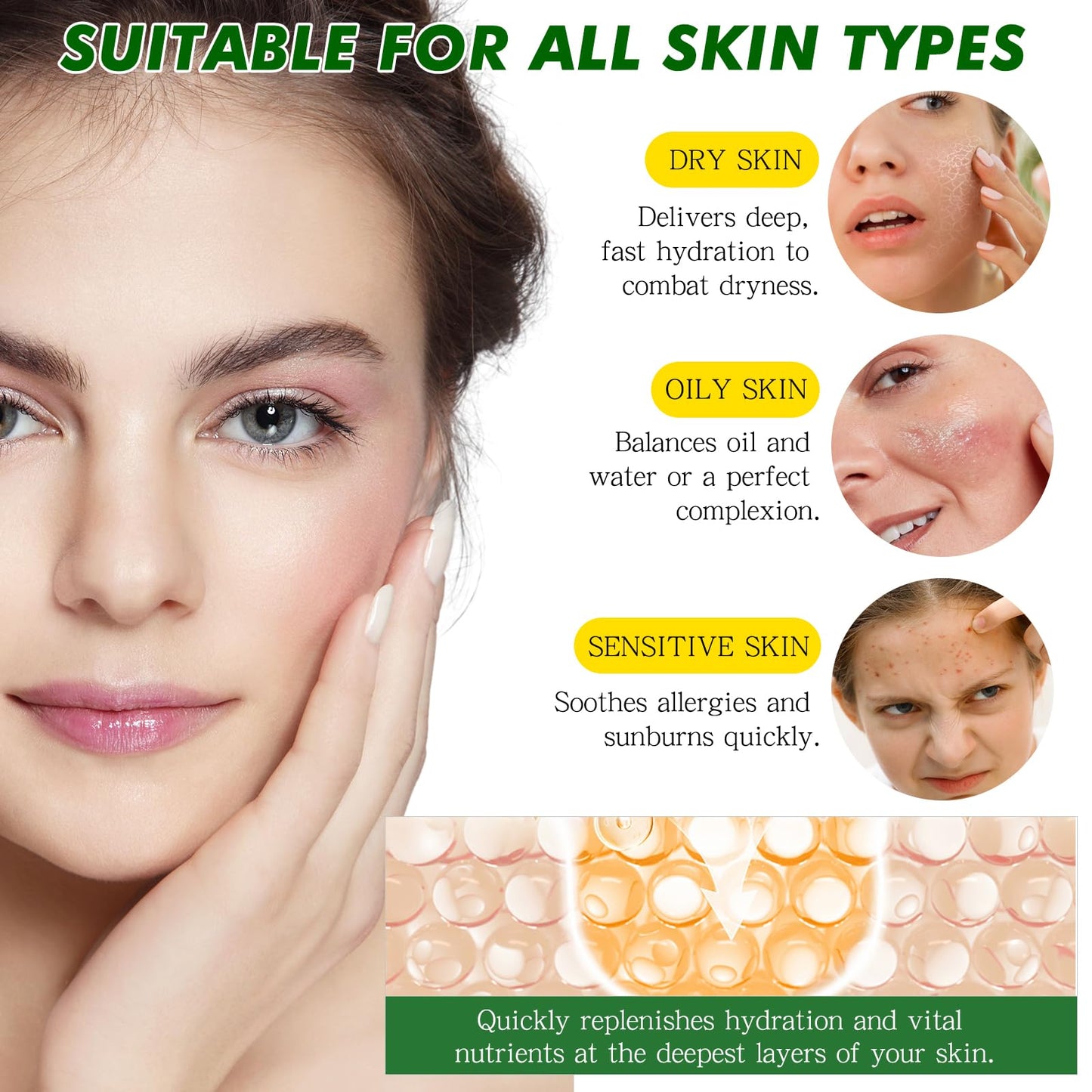 Advanced Snail Mucin 92% Power Repairing Essence, 3.52 oz/100g Snail 92 All in one Face Serum Cream With Snail Secretion Filtrate, Improve Dull Skin | Anti-Aging | Deep & Intense Hydration