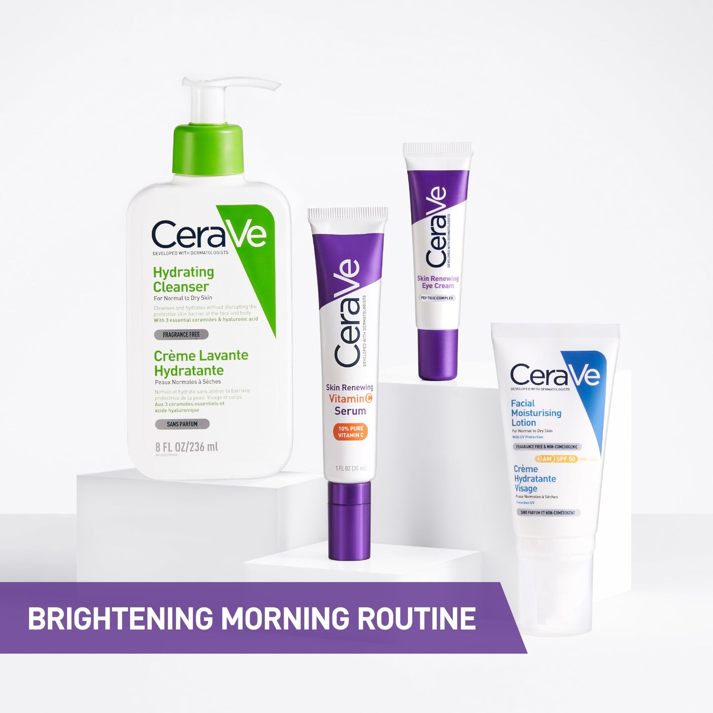 CeraVe Skin Renewing Eye Cream with Peptide Complex and Caffeine for Brighter, Smoother Eyes, 15 ml