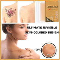 SHEBEEDO 6pcs A Kit Tattoo Cover Up Tape Invisible Scar Cover-Up Tattoo Cover Up Patch Tattoo Makeup Cover Up Waterproof Long Lasting Coverage For Face Arms Legs And Other Areas Perfect For Hiding Tattoos Scar