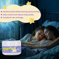 SingHao 100G Magnesium Cream,Magnesium Soothing Sleep Cream,Magnesium Cre/am for Sleep&Muscle Relief,High Strength Magne/sium Butter,Mag/nesium Skin Muscle&Body Calm Moisturing Butter,Natural Sleep Support