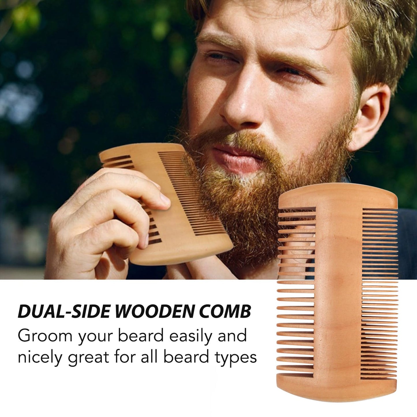 leyosger Beard Growth Kit, Beard Grooming Kit for Men W/Beard Roller,Atural Ingredients Beard Growth Serum, Beard Balm, Beard Comb, Stimulate Beard Growth With This Beard Care Kit, Gifts For Men