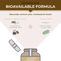 Organic Black Garlic (Fermented) | PATENTED Extract Standardised in S-allyl-cysteine | Immune System Booster | Natural Antioxidant | 90 Vegan Capsules (250mg) | French Expertise