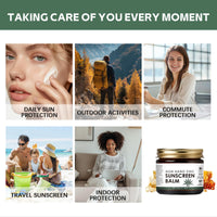 Lumiter Beef Tallow Sunscreen SPF 50+, Deeply Nourishing Organic Sun Cream, Grass Fed Beef Tallow Skin Care, Tallow Unscented Suncream SPF 50, 60g