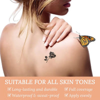 Coloroom Waterproof Tattoo Cover Up Makeup – Full Coverage Body Concealer for Tattoos, Bruises | Men & Women