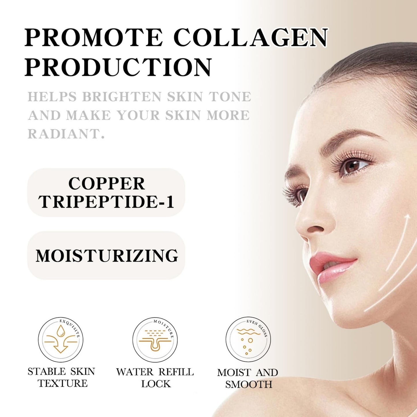 100ml Organic Rice Serum,Face Serum Brightening Serum,Anti-Wrinkle White Rice Face Serum,Rice Hyaluronic Acid Serum for Face,Face Moisturizer For Women,Hydrate & Plump Skin,Rice Hydrating Serum