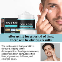 Fankayi Men's Skin Tightening Face Cream,Anti Aging Moisturizer to Reduce Fine Lines and Wrinkles,Facial Cream for Men,Mens Moisturiser Face,Tinted Moisturiser Men,Day & Night Use,Suitable for All Skin Types