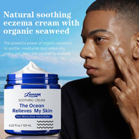 HIVETZ Natural Soothing Cream,Skin Repairing Cream for Face Body,Natural Face Cream Body Lotion,Hydrating Soothing Cream,Nourishing Face Moisturiser for Women and Men,Anti Wrinkle Moisturiser Face,120ml