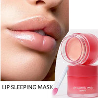 Lip Balm Lip Sleeping Mask Set 4PCS Fruit Moisturizing Lip Mask For Dry Lips Chapped Cracked Dry Lips,Hydrating Lip Balm Repair Protection Gifts For Women &Teenage Girl,8g×4