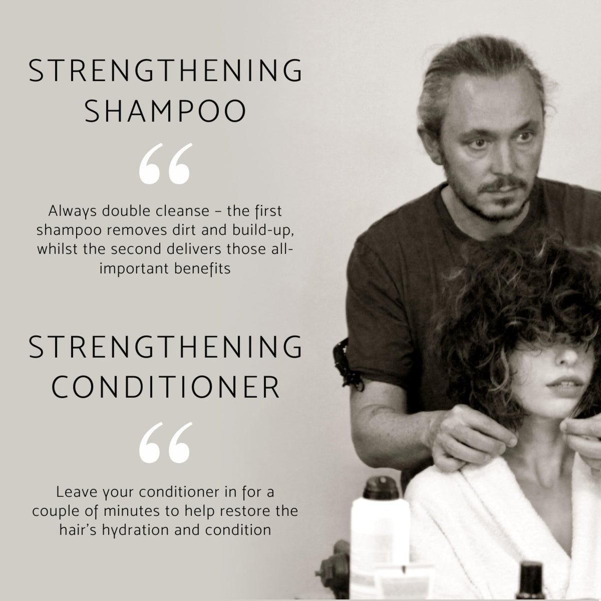 Percy & Reed Shampoo & Conditioner 2 x 250ml, Hair Growth Shampoo and Conditioner, Reduces Breakage, Builds Strength, Adds Thickness, Moisturises Dry Damaged Hair, Give Me Strength Collection