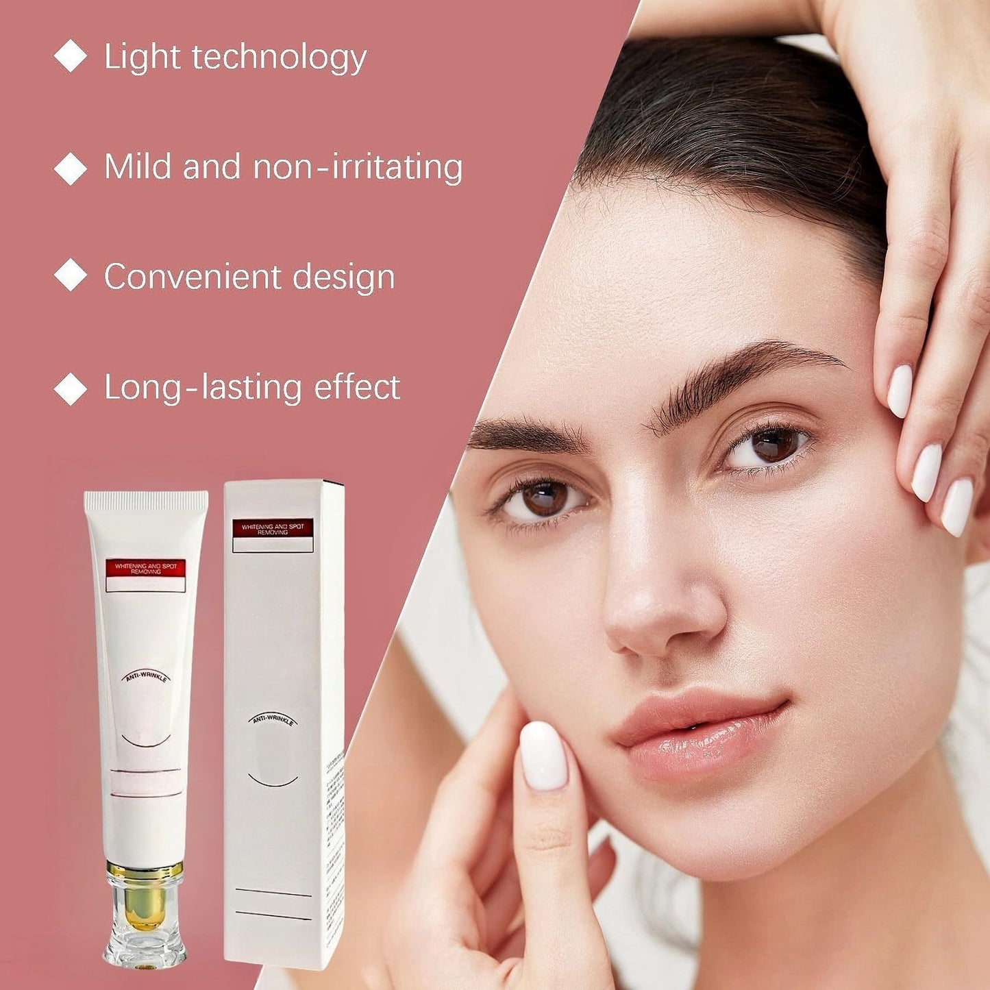 Whitening Anti-Wrinkle Cream,Firming Anti Aging Face Cream,Pigmentation Removal Cream,Dark Spot Remover for Face,Freckle Remove Anti Wrinkle F-ace Crea-m,Whitening Fa-ce Cre-am for All Skin Type