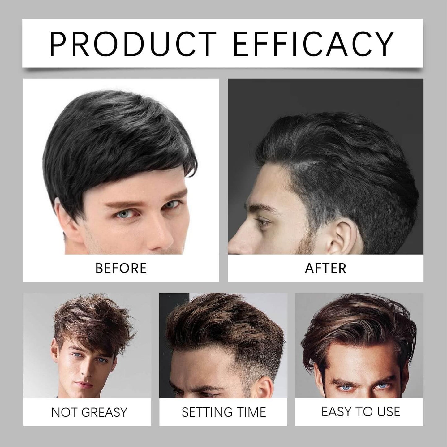 Generic Volume Powder for Men, Hair Styling Powder, Texture Powder for Fluffy Hair, Mens Hair Powder, 40g/ 1.41oz