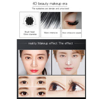 Generic 4D Silk Fiber Mascara Waterproof, Black Volume and Length Waterproof Mascara with False Lash Effect, Long Lasting Fibre, Smudge Proof (01#Black)