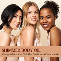 IZBEAUVO Glow Remedy Oil Skin Tightening and Lifts Sagging Skin - Magic Oil for Sagging Skin with Gua Sha Tool - Hydrating Tightening Luxury Lotion for Everyone After Shower with Caffeine & Rosehip