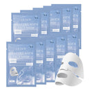 ISBEAUSOLS 10pcs Collagen Face Mask Set - Bio Collage Face Masks Beauty - Bio_dance Collagen Mask Overnight - Anti Aging Hydrating Face Mask Sheet Mask Set - Nourish Deep Real Collagen Mask