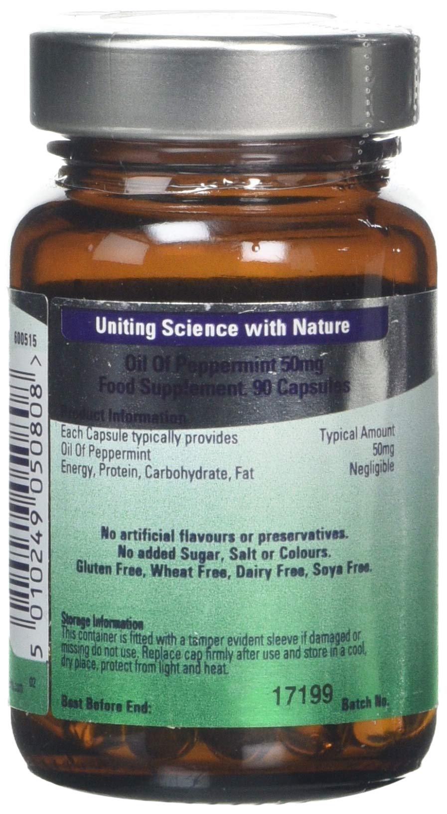 FSC 50mg Oil of Peppermint - Pack of 90 Capsules