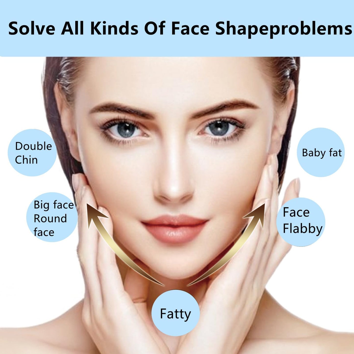 Generic Chinology Chin Mask with Hyaluronic Acid, V Shape Face Tape for Skin Firming & Tightening, Chinology Double Chin Lifting Mask, Gifts for Women and Men(2pcs)