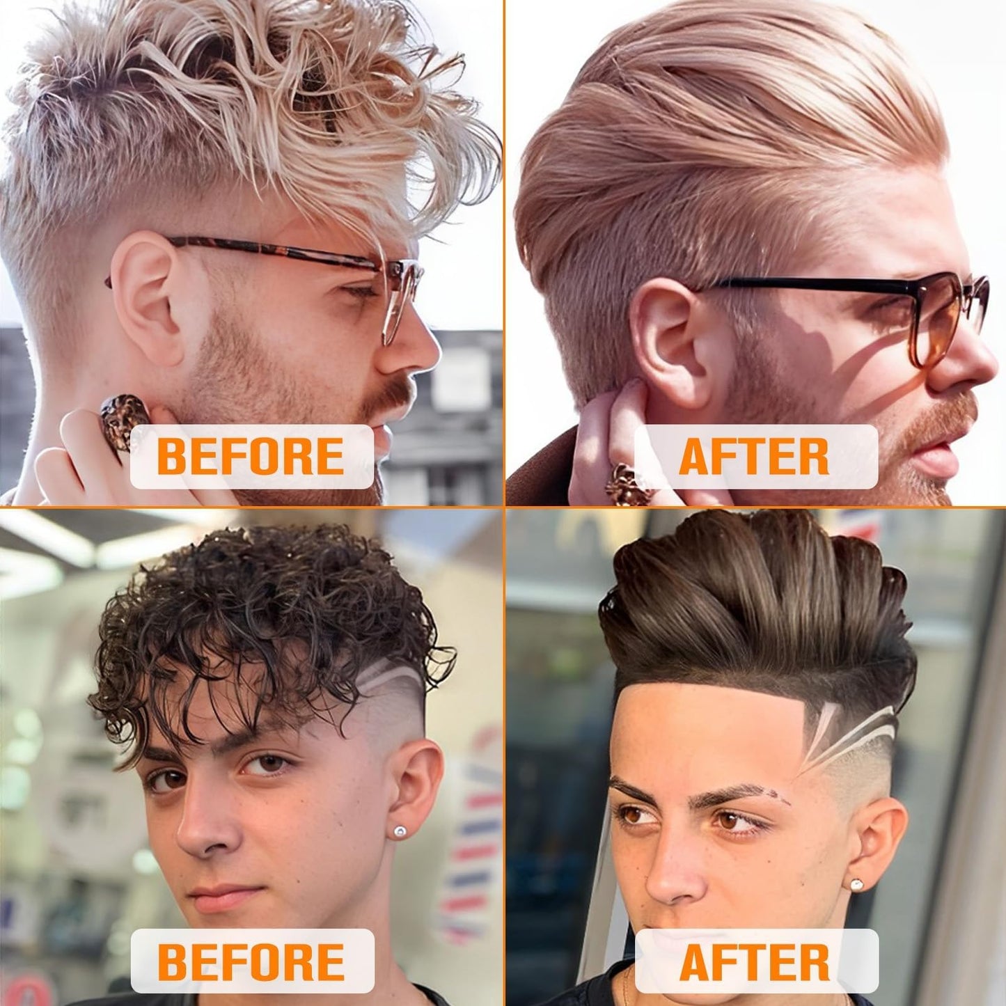 CUOFOL Hair Styling Texturising Powder,Volume Powder for Men,Hair Texture Pow/der,Volumizing Pow/der for H/air,Light Control Natural Matte Look,Ha/ir Styling Products Men,Long-Lasting Hold and Easy to Apply