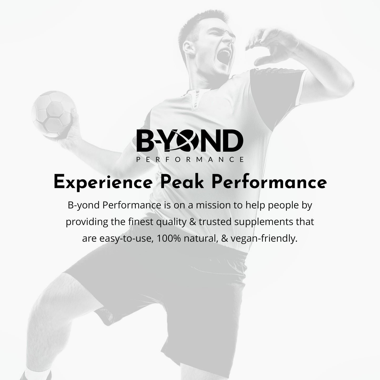 B-YOND Performance Mushroom Complex Supplement for Focus - Premium Brain Supplement with Ashwagandha, Turmeric, Reishi, & Gotu Kola for Focus & Memory Support - for Women & Men by B-Yond Performance, 60 Capsules