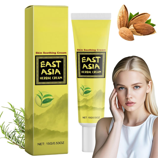 Herbal Cream,East Asian Natural Herbal Cream Set,Moisturising Cream with Botanicals,Body Lotion for Dry Skin,Firming Body Lotion,Skin Tightening Cream,Lock in Moisture and Nourish,Gentle Care