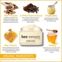 IZBEAUVO Bee Venom Anti Wrinkle Face Cream, Bee Venom Cream, Day And Night Moisturiser Face Women, Instant Wrinkle Remover, Instant Face Lift Cream For All Skin Types, Skin Tightening Cream For Face Fine Line