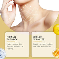 Firming Neck Cream,Tighten and Lift Neck Cream with Double Roller Massage,Ne-ck Cre-am,Ne-ck Cre-am for Sagging and Tightening,Ne-ck Firming Cre-am for Lifting and Moisturizing and Nourishing