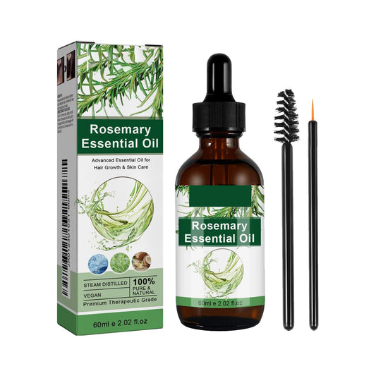 OunTechGlory Rosemary Oil for Hair & Skin Care - Nourishing Scalp, Enhancing Hair Appearance, Ideal for Women & Men (60ml)