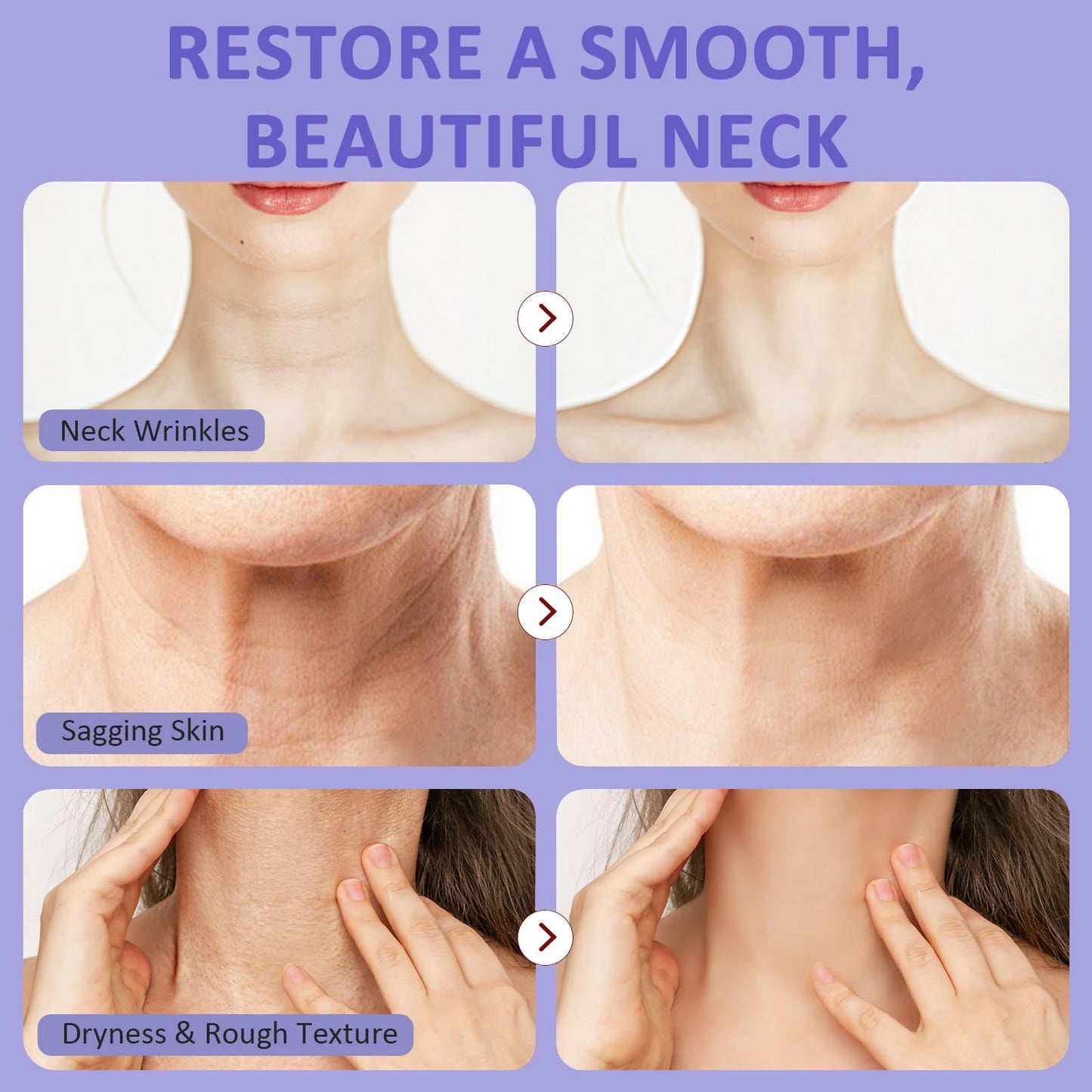 AH8 Neck Firming Cream Stick, Neck Tightening Cream: Anti-Wrinkle & Tighten Treatment Firming Lifting Neck-Cream For Smooth, Youthful Décolleté, Nec-k Tightening Products