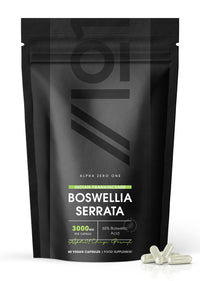 Boswellia Serrata Extract 3000mg - 65% Boswellic Acid (150mg per Capsule) - Indian Frankincense - 60 Vegan Capsules (2 Months Supply)