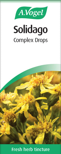 A.Vogel Solidago Complex Drops | Botanical Food Supplement | Fresh Herb Tinctures of Solidago, Birch, Horsetail & Restharrow | Suitable for Vegans | 50ml