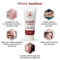 M-Folia M-FOLIA Psoriasis Cream. A Rich, Non-Greasy Skin Cream Specially formulated for Treating Psoriasis, Eczema & Related Dry Skin Conditions