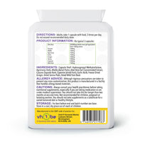 vh1be Aloe Complex, 60 Servings, 100% Pure and Natural, Non-GMO, Gluten-Free, Vegan, Vegetarian, 90 Capsules - 150ml Bottle