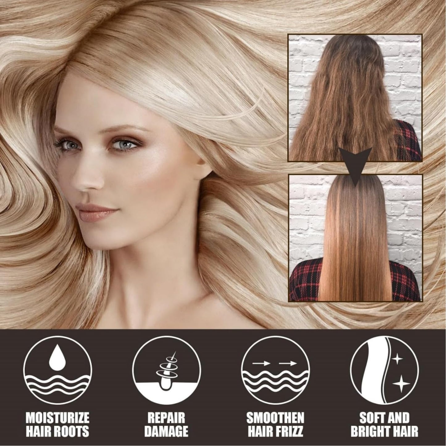 Heefeng Scalp Cooling Hair Ampoule,Scalp Serum,Hair Loss Serum,Scalp Protector,H-air Essence Rollerball,For Dry Flaky Scalps,Keep S-calp Clean And Health,Non-Greasy,Strengthen&Grow,Cooling & Refreshing,20g