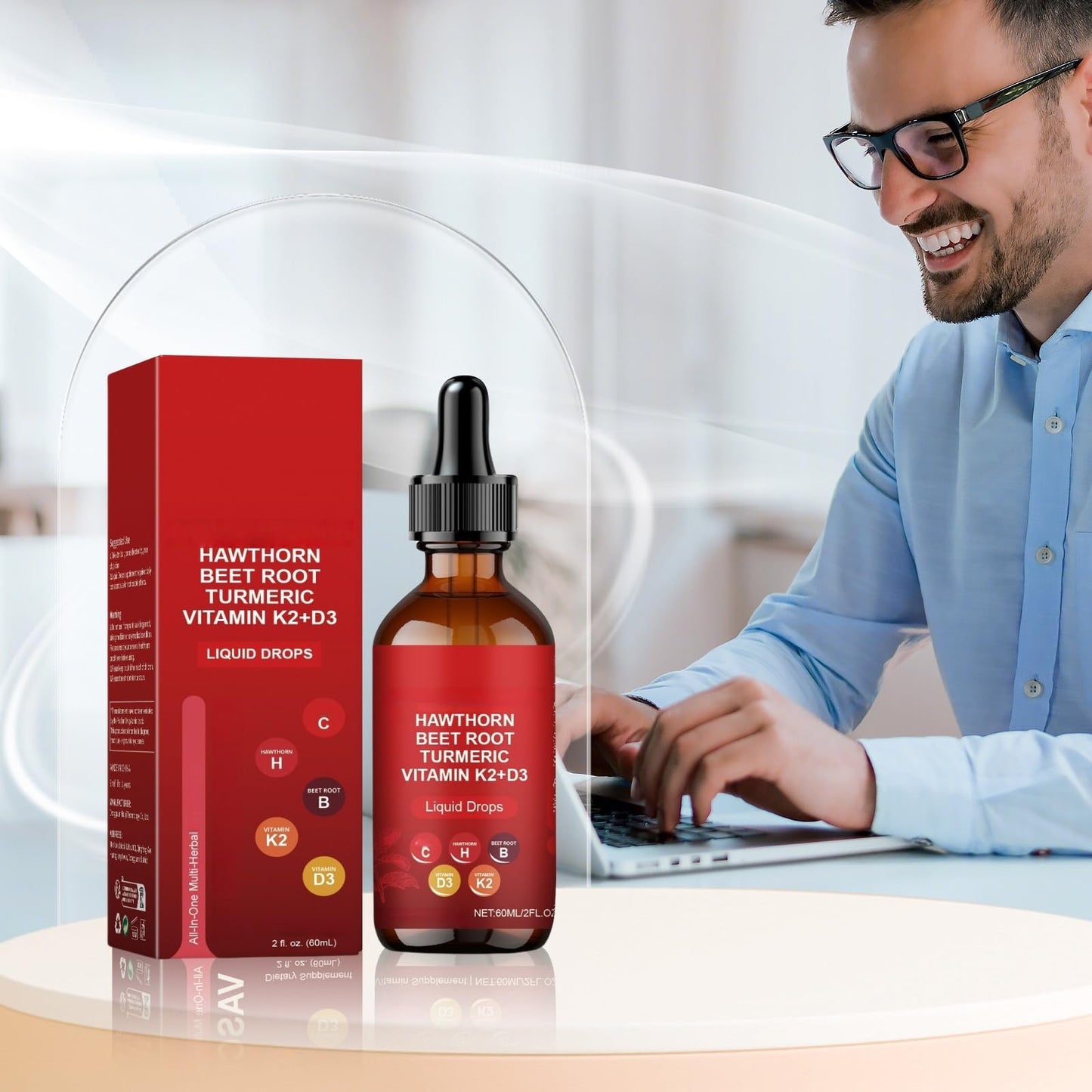 Ruojiar 60ml Cay/Enne Drops,Natural Plant Extract Care Drops,Ael/URO Caye/Nne Pepp/Er Extract DRO/ps,Advanced Body Care Liquids Dr/op,Reth/ES DRO/ps for All Body Type,Effective Ca/Yenne Pe/Pper Capsules