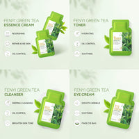 TBeautfave 26PCS Green Tea Skin Care Sets & Kits, Skin Care For Teenage Girls, Skin Care Set For Pamper Gift Sets For Women, Facial Kit, Skincare Set, Cleanser,Toner,Serum,Cream,Mud Mask,Eye Cream,Sleep Mask