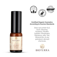Bioterra Organic Collagen Booster Anti-Aging Eye Cream, Natural and Vegan, With Pomegranate and Rosemary Oils, 15 ml