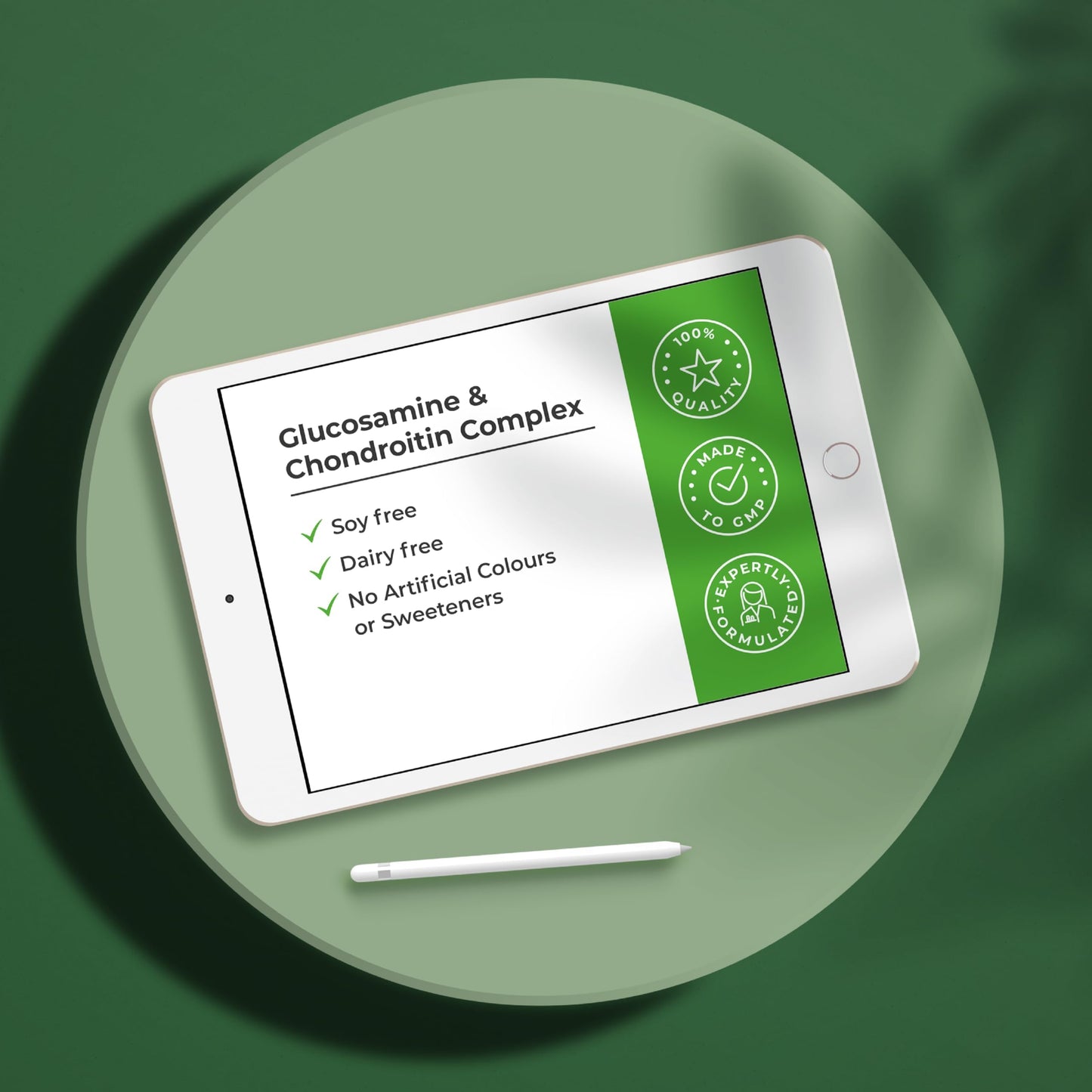 Nature's Truth Glucosamine and Chondroitin Complex - 60 Tablets - with Ginger, Turmeric Extract & Rosehip