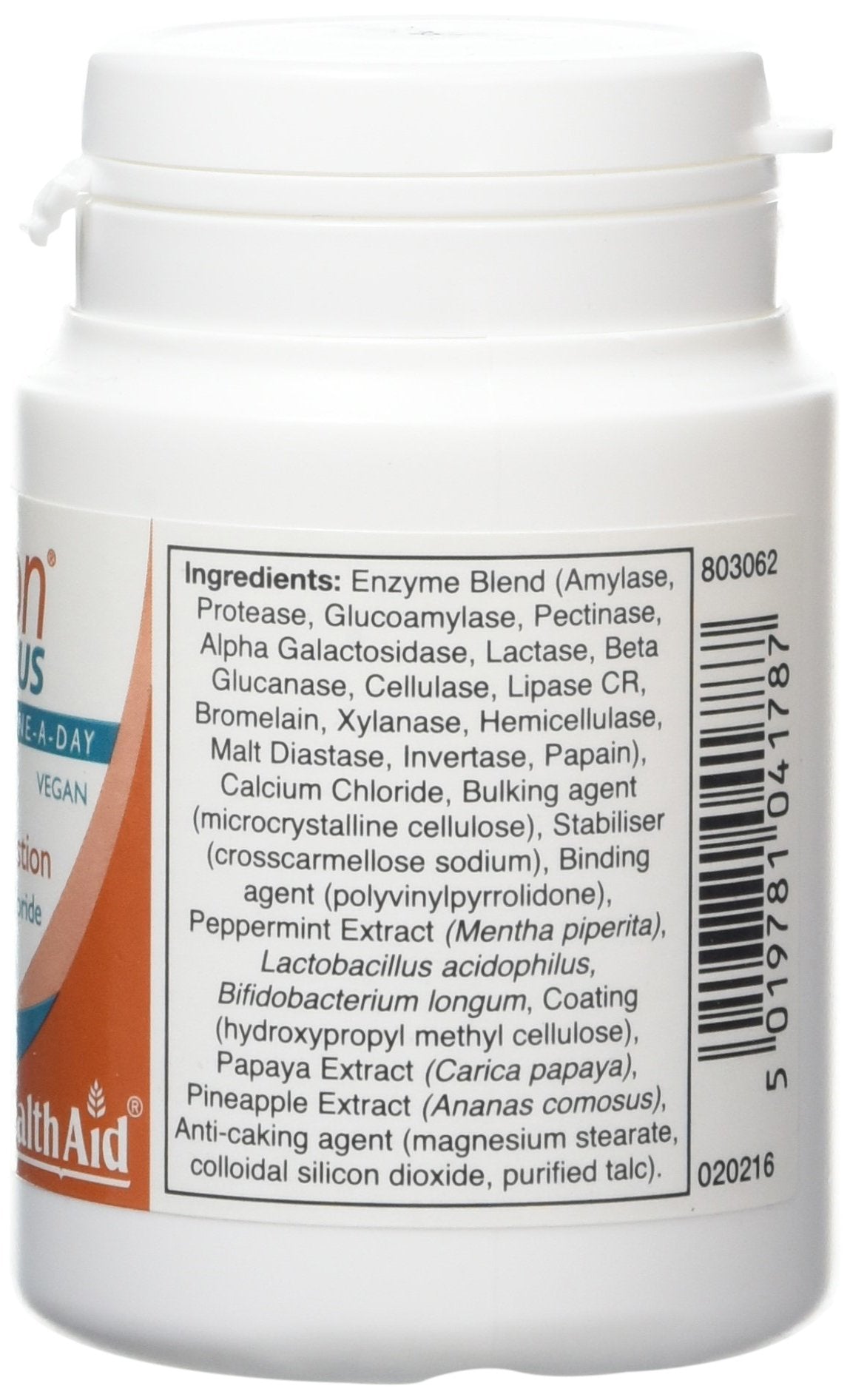HealthAid DigestonPlus Vegan Tablets, Pack of 30 Tablets