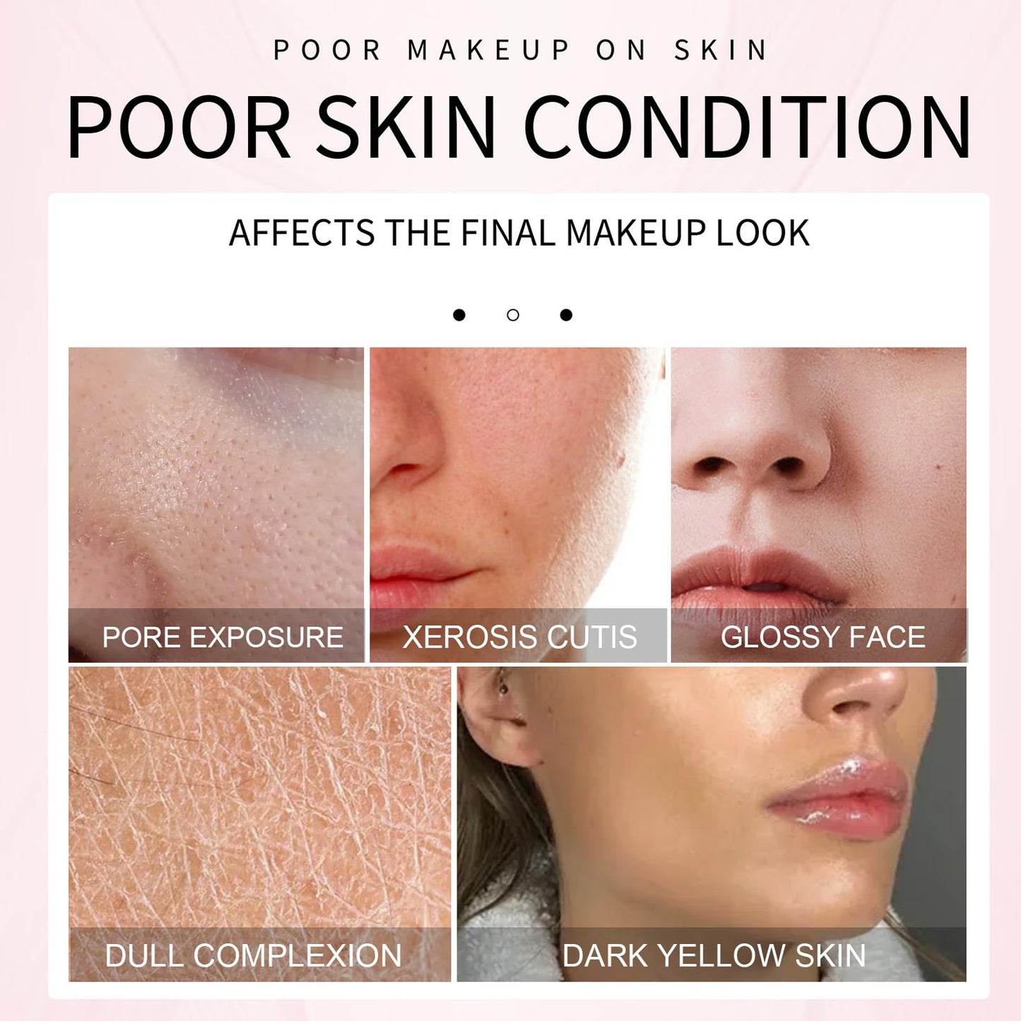 DMQ Water Based Primer,2PCS Invisible Pore Face Primer,Hydrating Makeup Primer for Dry Skin,Primer Foundation Base,Colour Corrector & Smooth Skin Tone,Primer Skin Moisturizer,Pore Minimizer Primer-2PCS