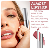 DOOCECIY Honey Lipstick, Pink Moisture Shine Hydrating Lipstick