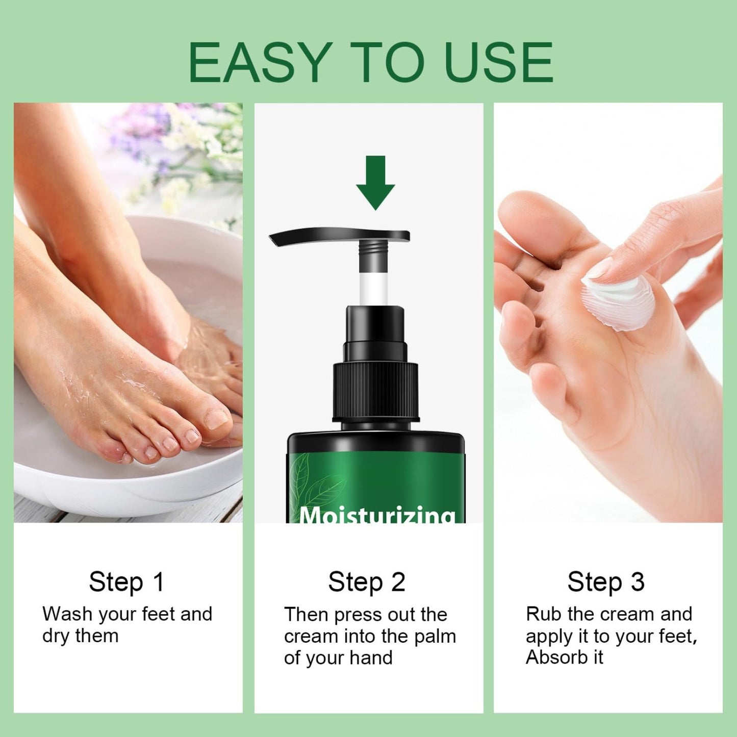MrCuvaryas Tea Tree Oil Foot Cream for Cracked Heels and Dry Skin, Urea Cream 40 Percent for Feet, Tea Tree cream Feet Care, Cracked Heel Repair cream for feet and Hand, Foot Moisturise Softens Exfoliates