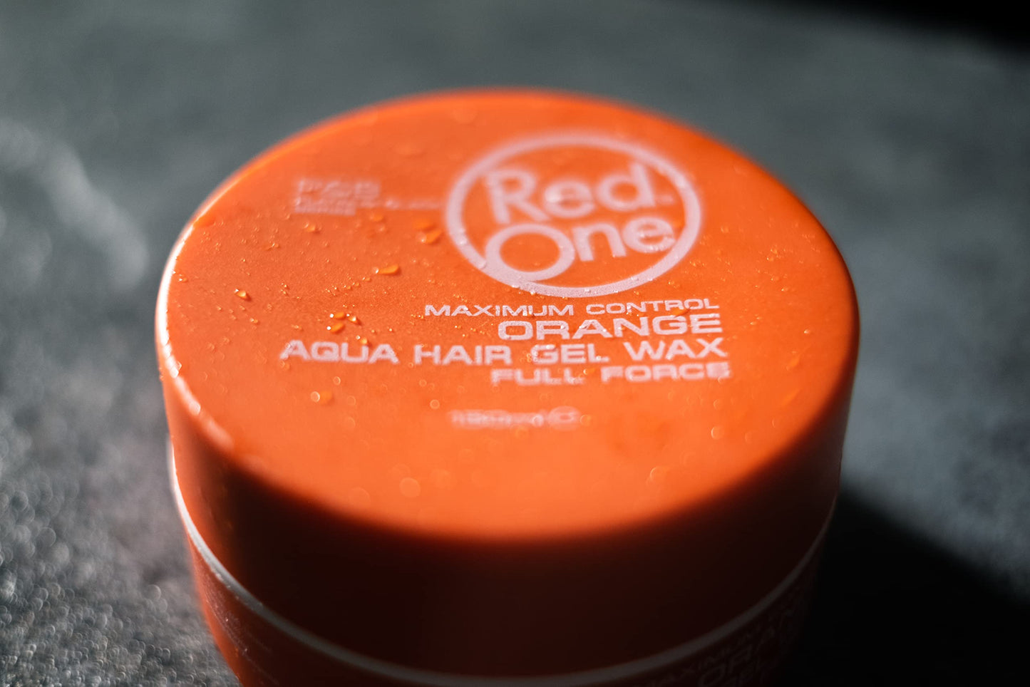 RedOne Hair Styling Aqua Wax Orange 2x 150 ml | Edge Control | Ultra Hold | Gel Wax | Men & Women Hair Wax | Melon Scent | Maximum Control