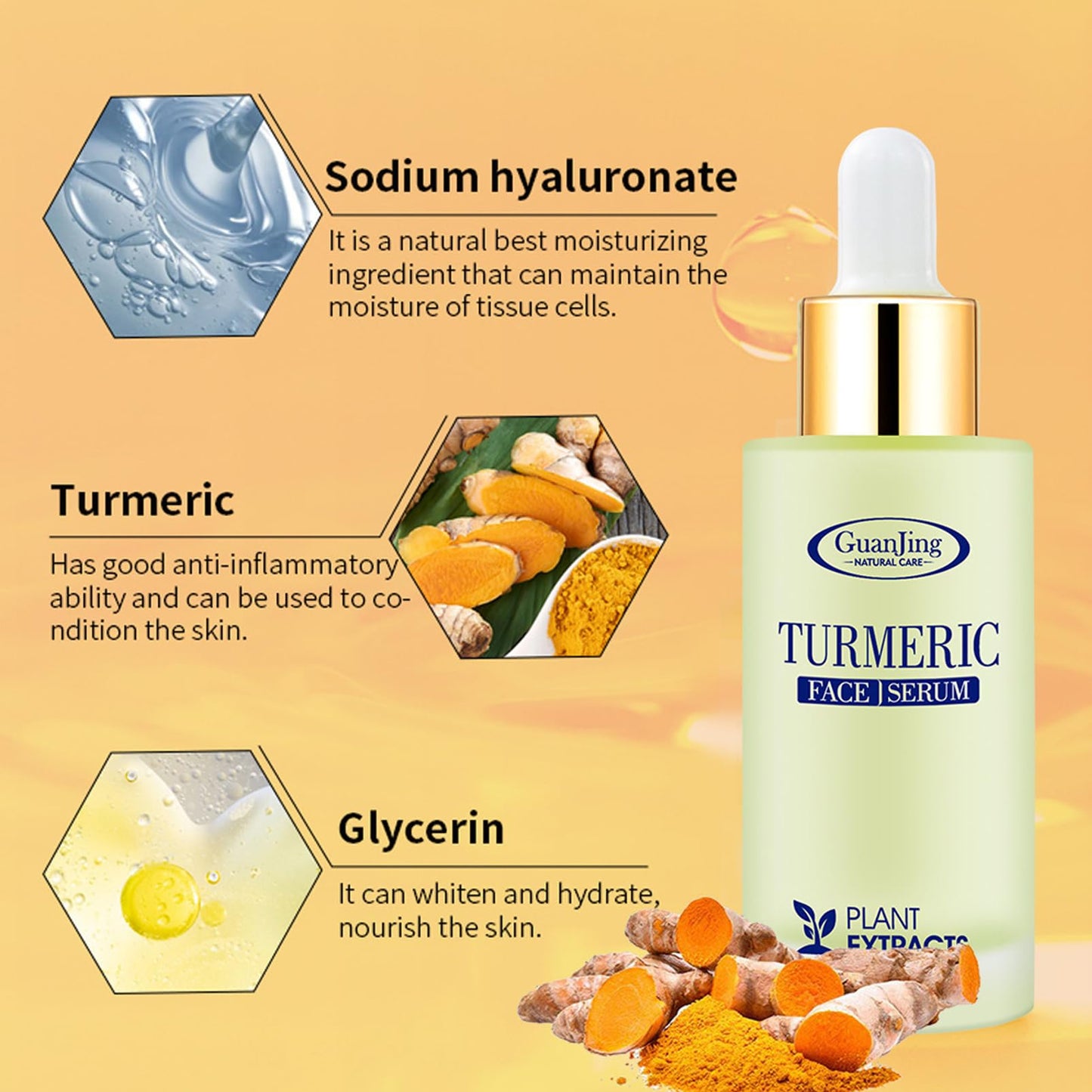 Turmeric Skincare Set,4PCS Turmeric Skincare Set for Teenagers Girls,Pamper Gifts for Women,Mud Mask & Turmeric Soap Bar & Face Serum & Face Cream,Reduce Acne&Blackhead,Deep Nourishing for Dry Skin