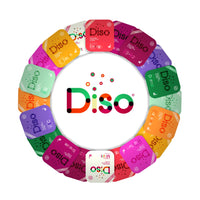 OQO Diso Vitamin D3 K2 - Tin of 30 Oral Dissolvable Strips, Vitamin D3 (10mcg) and K2 (75mcg), High Strength Bone Health Supplement with Fast Absorption Calcium, Gluten-Free (Raspberry)